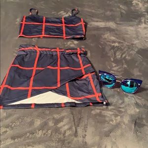 Sexy 2pc Top and Skirt Set
